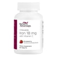 thumbnail image 1 of Bariatric Advantage Iron 18 mg with Vitamin C Chewable - Strawberry - 90 Tablets, 1 of 7