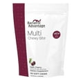 thumbnail image 1 of Bariatric Advantage Multi Chewy Bite - Soft Chew Multivitamin for Bariatric Surgery Patients - Chewable Multivitamin with Folic Acid, Vitamin D3 & More - Dark Cherry Flavor - 60 Count, 1 of 7