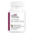 thumbnail image 1 of Bariatric Advantage SpeedyMelts Vitamin B12 - 1000 mcg - For Bariatric Surgery Patients - Fast-Dissolve, Great-Tasting Formula - Folate Supplements - Brain Health Support* - 90 Count - Black Cherry, 1 of 7