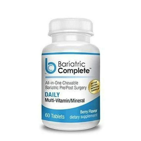 Bariatric Complete All-in-One Chewable Multivitamin 60ct Flavor: Berry