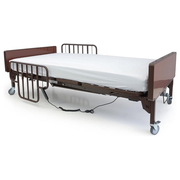 Bariatric Fitted Hospital Bed Sheets (2 Pack) - 42" x 80" x 12" Deep Pocket for All Medical Foam & Air Mattresses & Overlays - Wrinkle-Free, Easy Care - Soft & Comfy Classic White Sheets