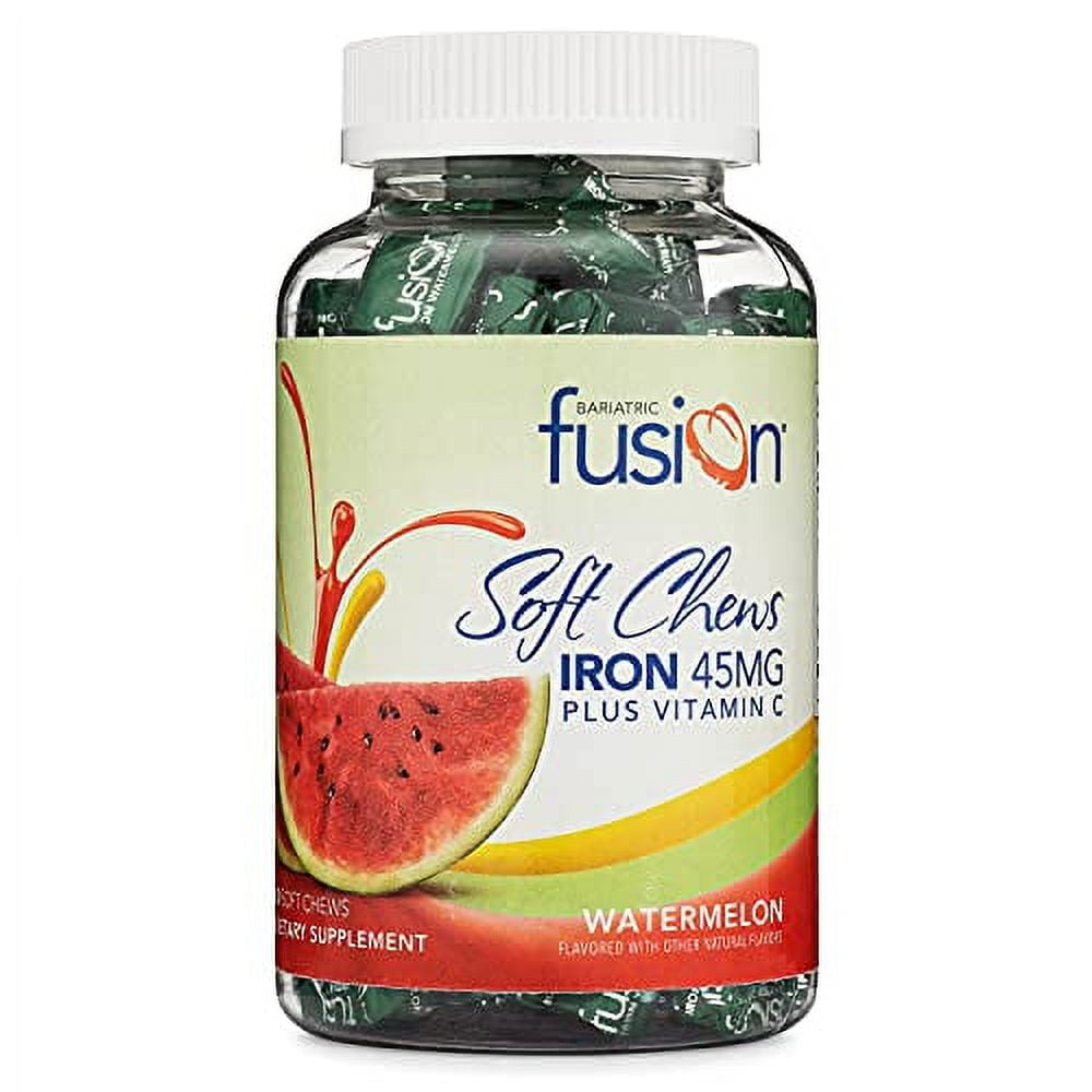 Bariatric Fusion Watermelon Flavored Bariatric Iron Supplement Soft