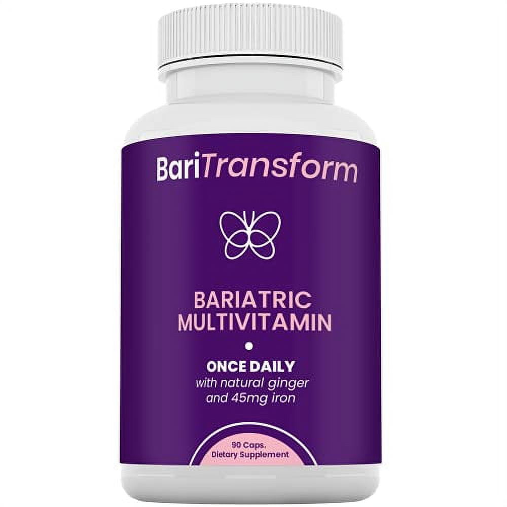 Bariatric Multivitamin with Iron Capsule 90 Ct Bariatric Vitamins