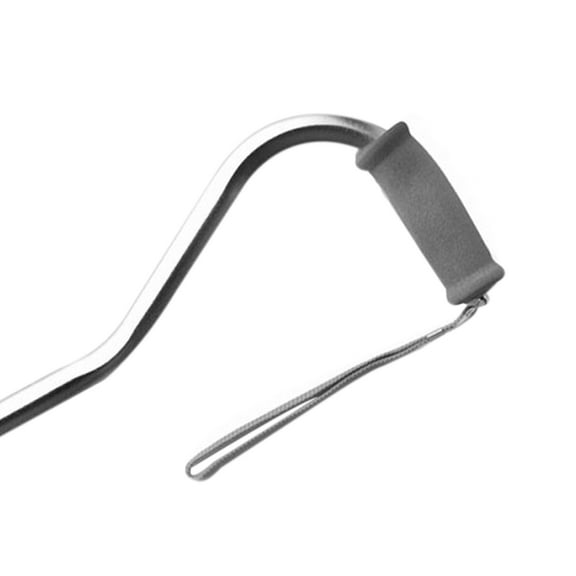 Bariatric Offset Cane Silver