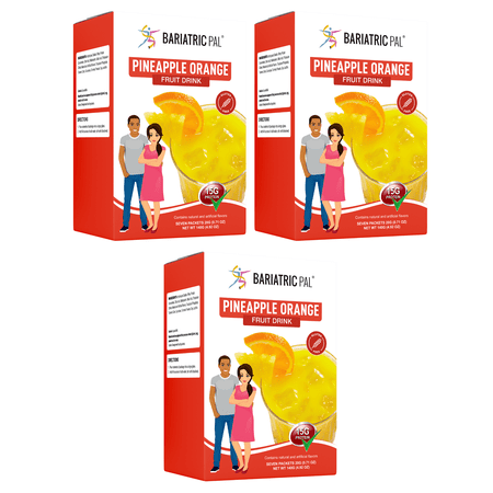BariatricPal Fruit 15g Protein Drinks - Pineapple Orange Size: 3-Pack
