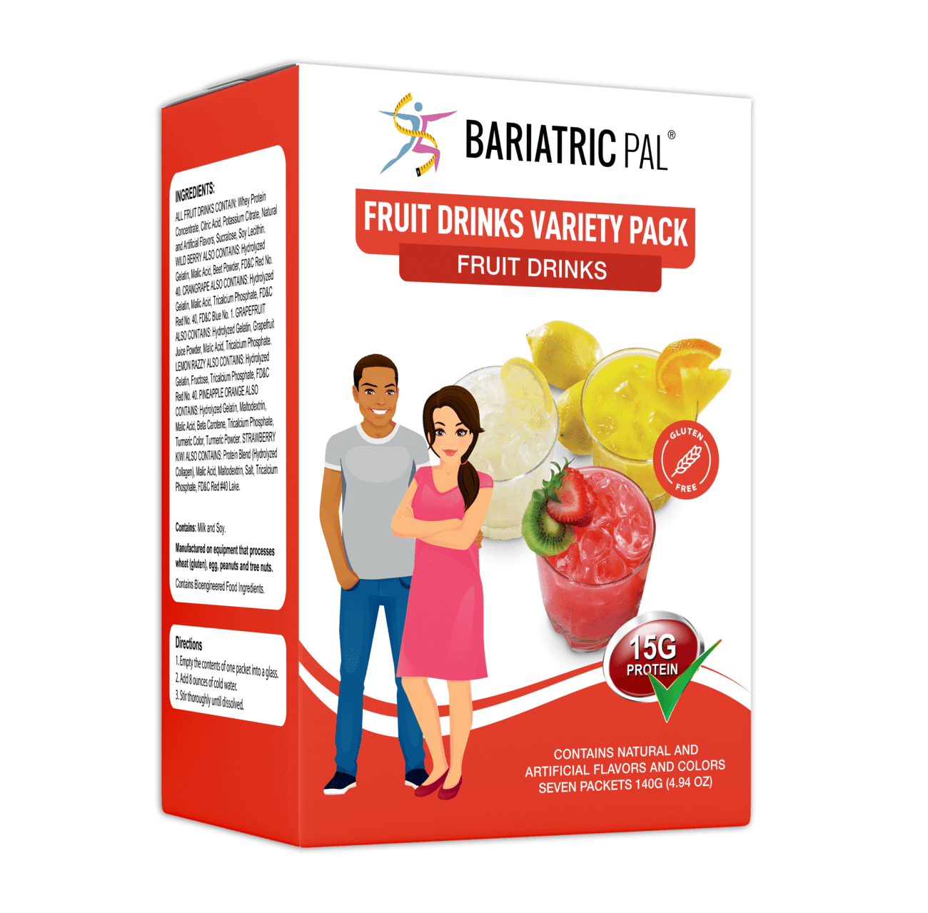 BariatricPal Fruit Protein Drinks Variety Pack Size 1Pack