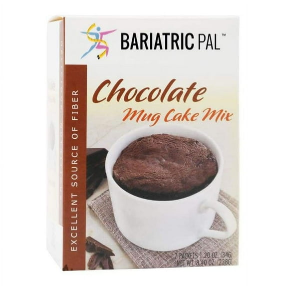 BariatricPal High Protein Mug Cake Mix - Chocolate Size: 1-Pack