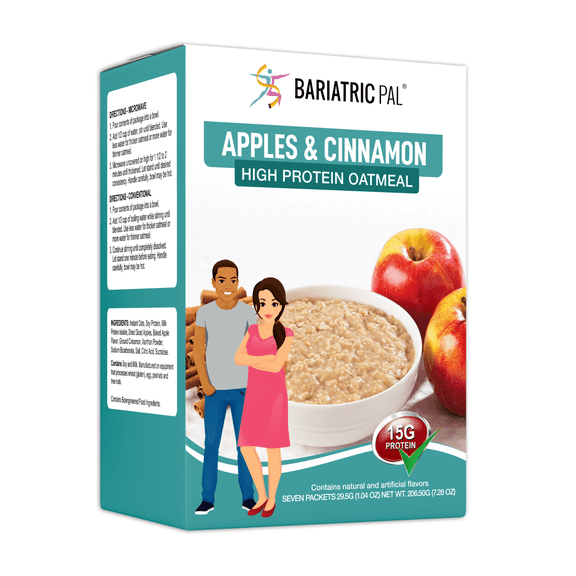 BariatricPal Hot Protein Breakfast - Apple Cinnamon Oatmeal Size: 1-Pack