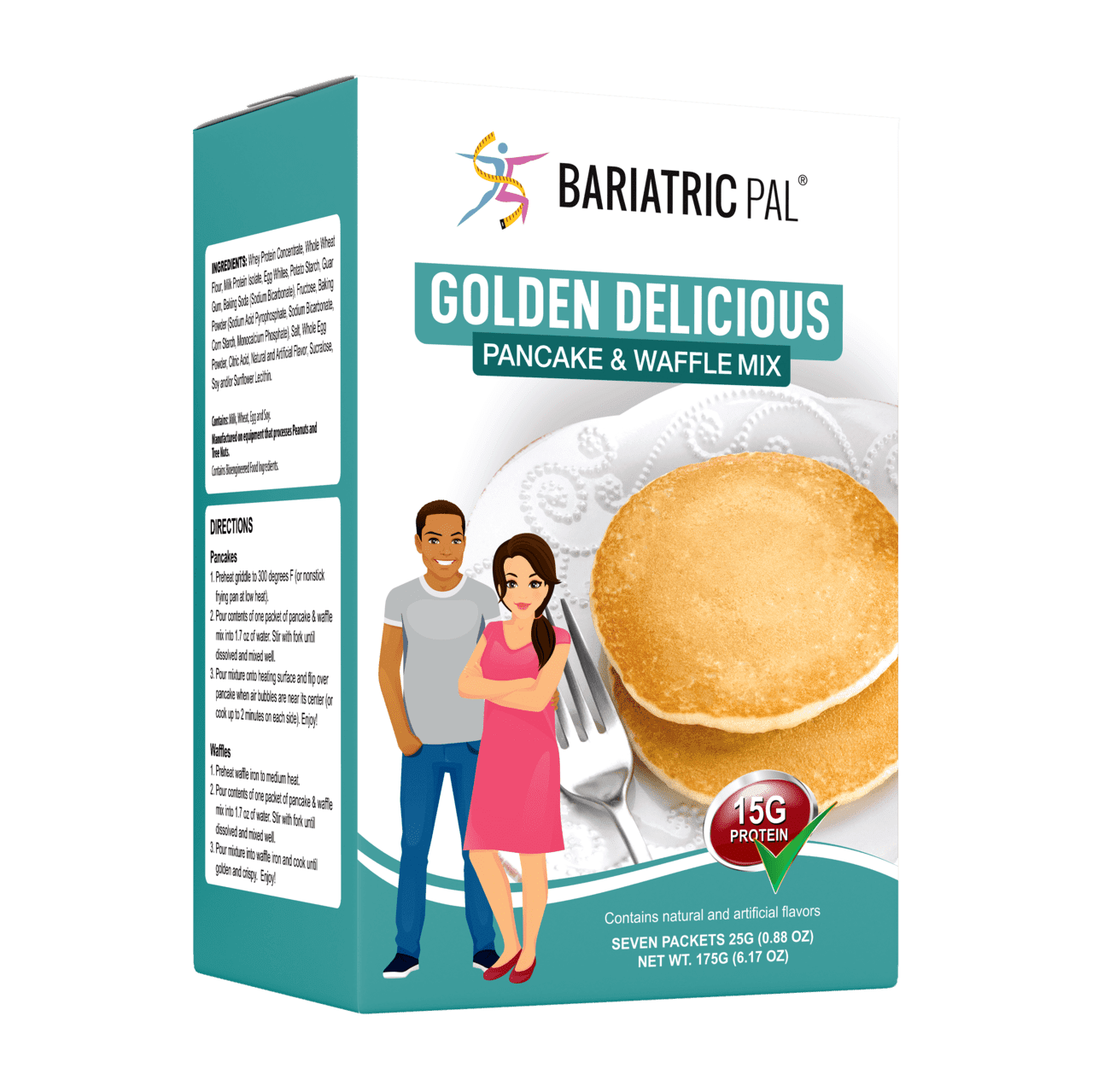 BariatricPal Hot Protein Breakfast - Golden Delicious Pancake Mix Size: 1-Pack