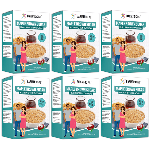 BariatricPal Hot Protein Breakfast - Maple Brown Sugar Oatmeal Size: 6-Pack