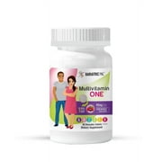 BariatricPal Multivitamin ONE 1 per Day! Bariatric Multivitamin Chewable with 45mg Iron - Mixed Berry Size 3-Month Supply