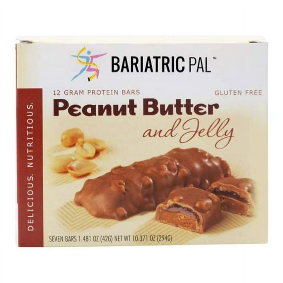 BariatricPal Protein Bars - Peanut Butter and Jelly Size: 1-Pack