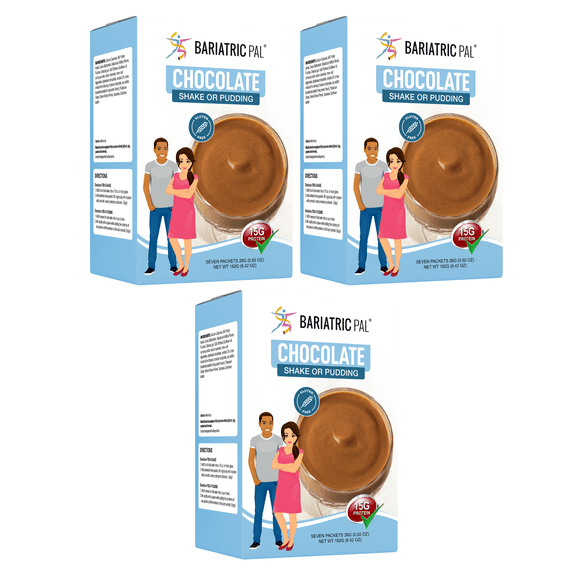 BariatricPal Protein Shake or Pudding - Chocolate Size: 3-Pack