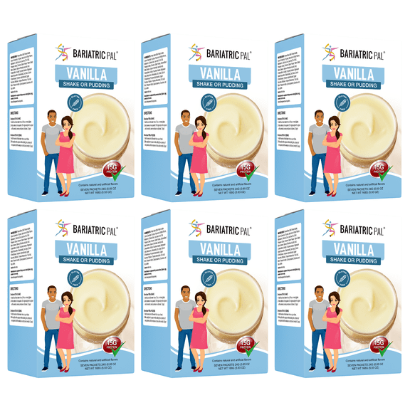 BariatricPal Protein Shake or Pudding - Vanilla Size: 6-Pack