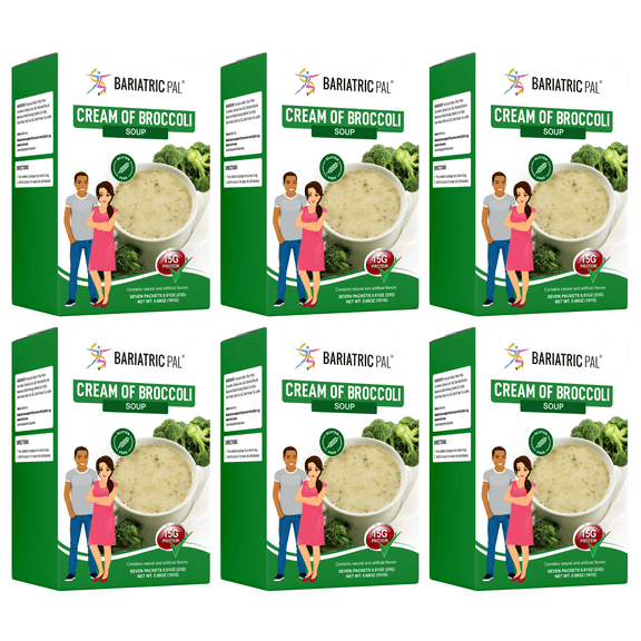 BariatricPal Protein Soup - Cream Of Broccoli Size: 6-Pack