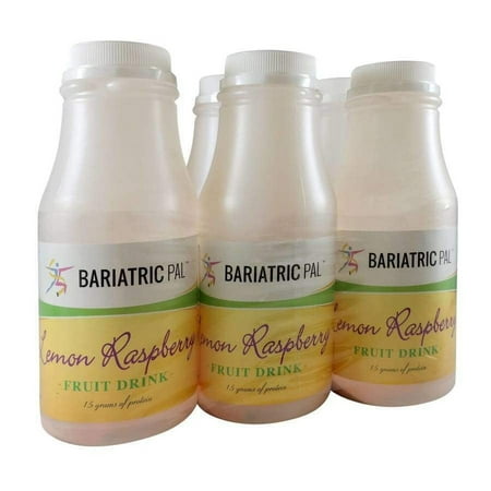 BariatricPal Ready To Shake Instant 15g Protein Fruit Drink - Lemon Raspberry (6-Pack)
