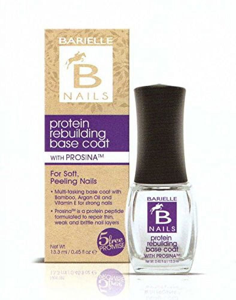 Barielle Protein Rebuilding Base Coat with Prosina .45 oz. (Pack of 2)