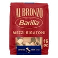 thumbnail image 1 of Barilla Al Bronzo Bronze Cut Mezzi Rigatoni Pasta, 16 oz., 1 of 9