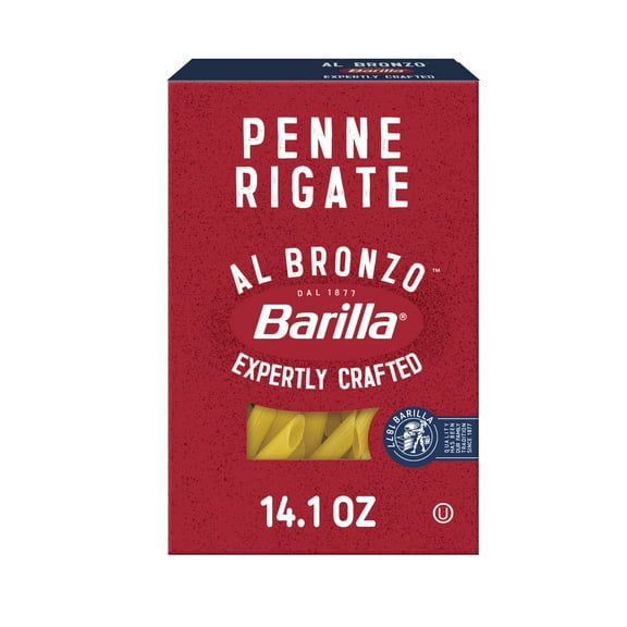 Barilla Al Bronzo Penne Rigate Pasta, 14.1 Oz - Pack of 2