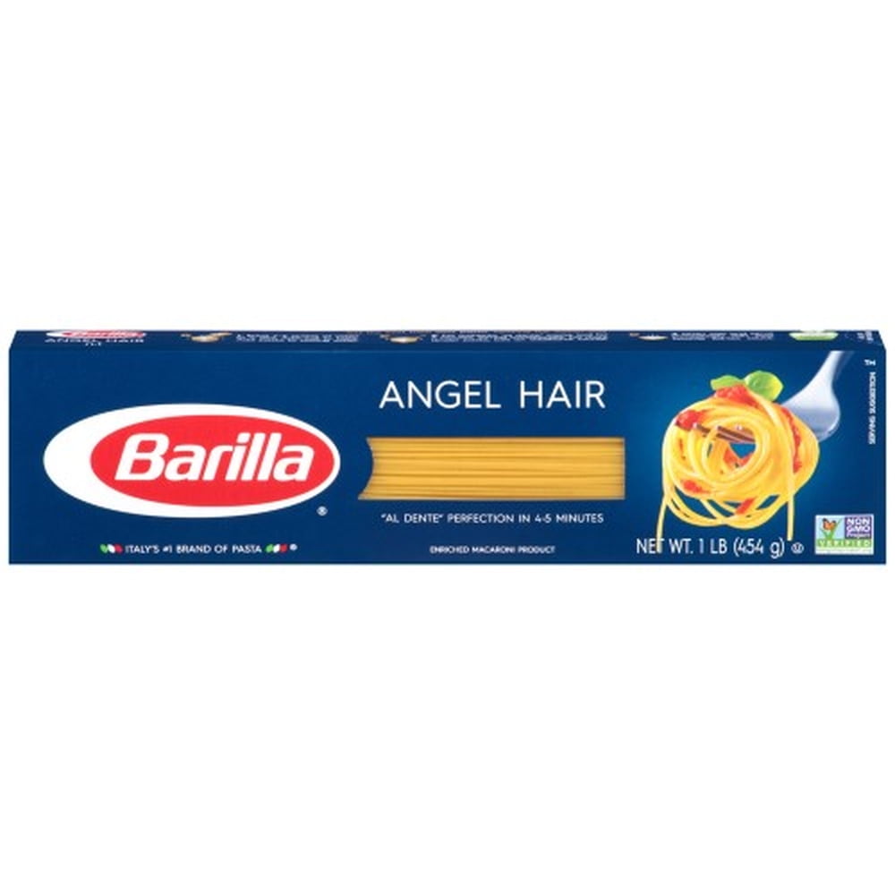 Barilla Angel Hair Pasta 16 oz (Pack of 24) - Walmart.com