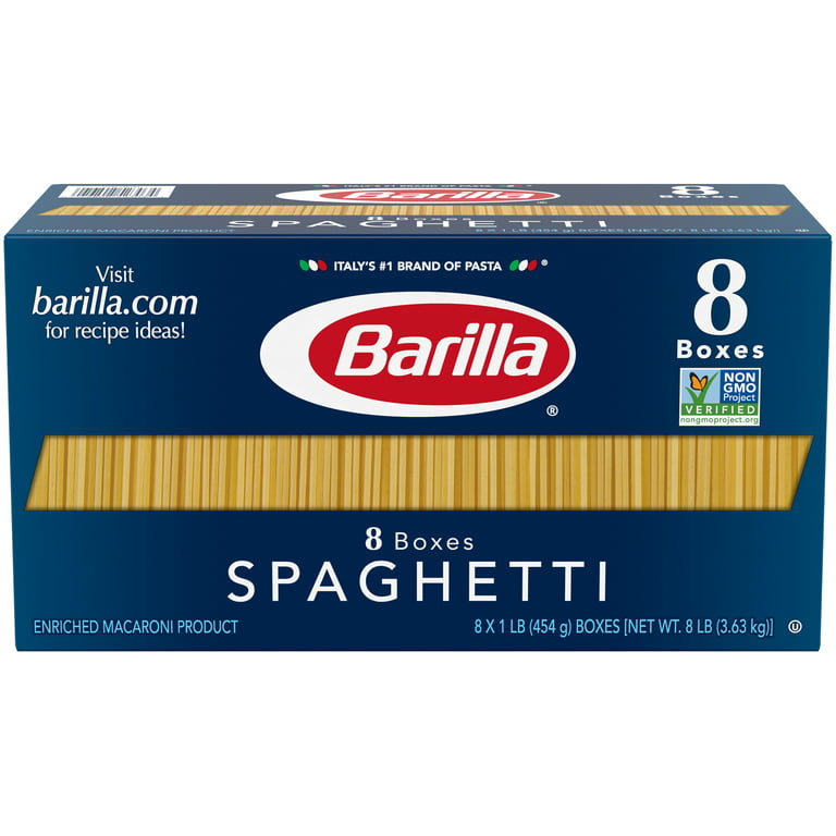 Barilla Spaghetti, Thin, Classic 1 lb, Long Cut