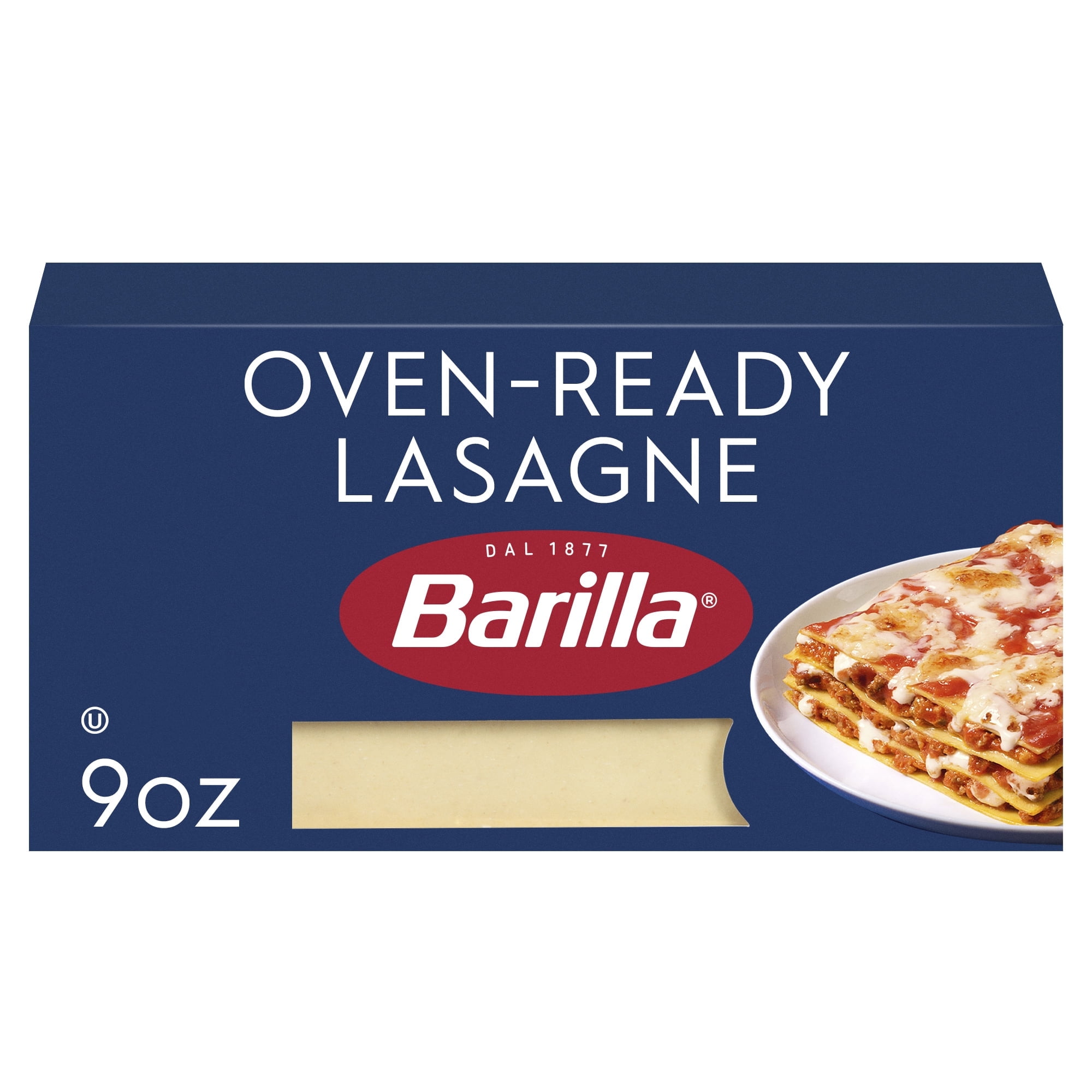 Barilla Kosher Certified, Oven-Ready Lasagne Pasta, 9 oz
