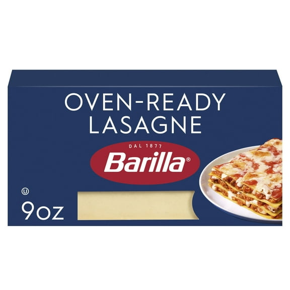 Barilla Kosher Certified, Oven-Ready Lasagne Pasta, 9 oz