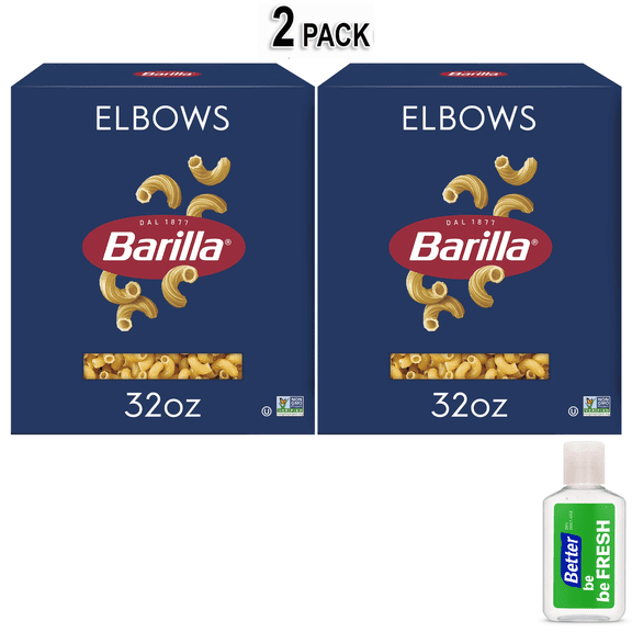 Barilla Classic Non-GMO, Kosher Certified Elbows Pasta, 32 oz box