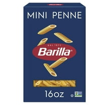 Barilla Classic Non-GMO, Kosher Certified Mini Penne Pasta, 16 oz