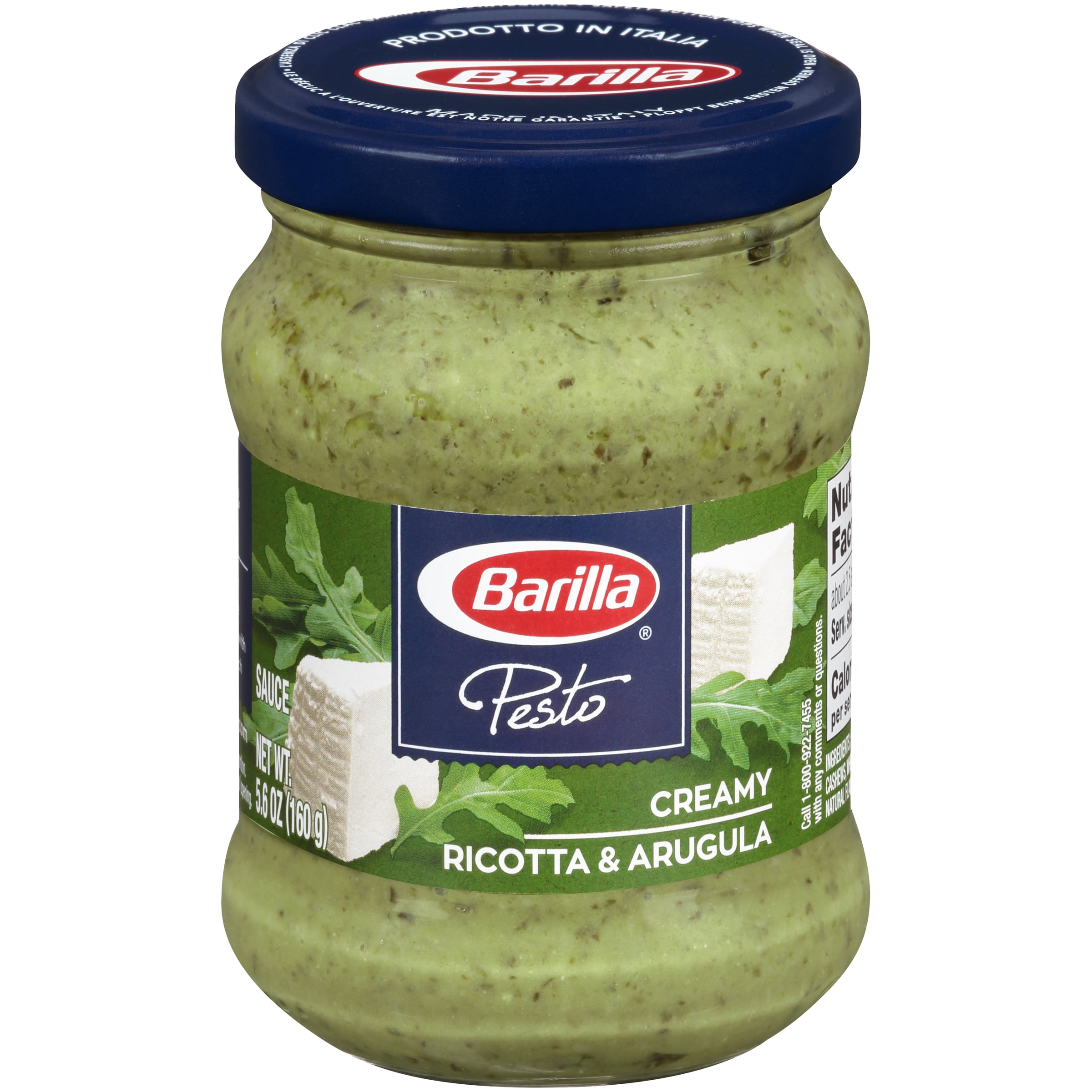 Barilla® oz 5.6 & and Creamy Basil Pesto Arugula Sauce Spread