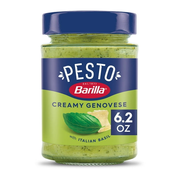 Barilla Creamy Genovese Pesto Sauce 6.2 oz. Jar (Pack of 48)