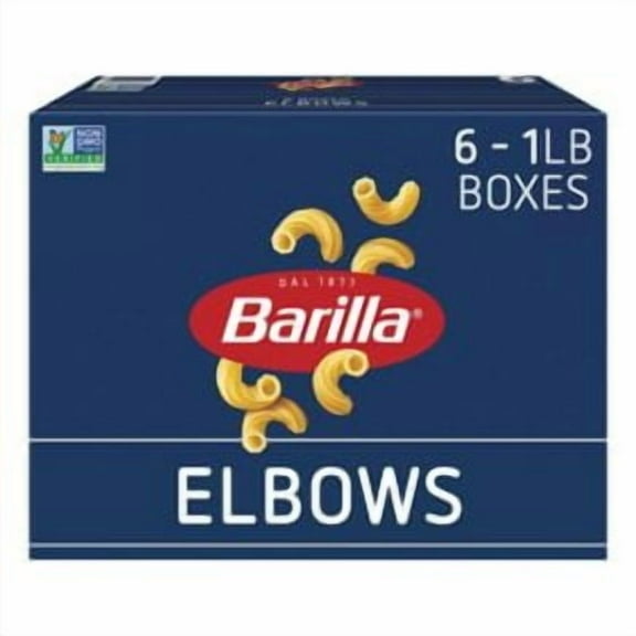 Barilla Elbow Pasta 1lb.6 count.pack of 2