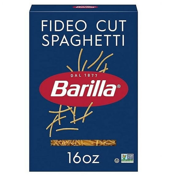 Barilla Fideo Cut Spaghetti Pasta, 16 oz Box Pack of 2