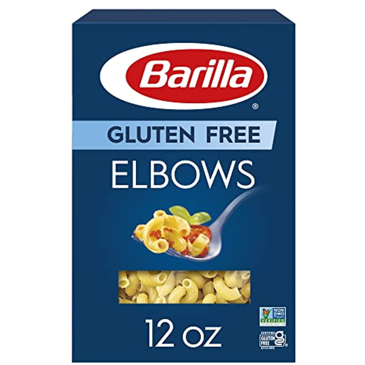 Barilla Gluten Free Elbows Pasta, 12 Ounce -- 8 Per Case.