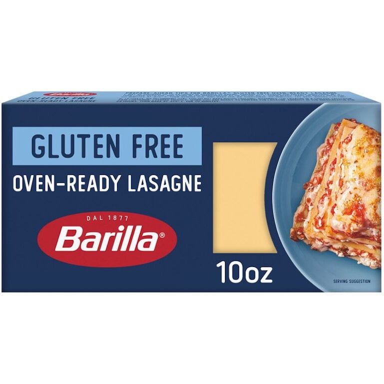 Barilla Gluten Free Oven-Ready Lasagne - Gluten Free Pasta Made with Blend of Corn & Rice - Vegan Pasta
