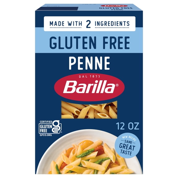 BARILLA Gluten Free Penne Pasta, Gluten Free Pasta Made with 2 Ingredients, 12oz.