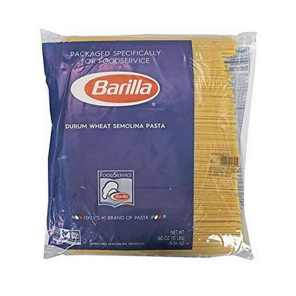 Barilla Kosher, Non-Gmo, Thin Spaghetti, 160 Ounce Pack - 2 Per Case
