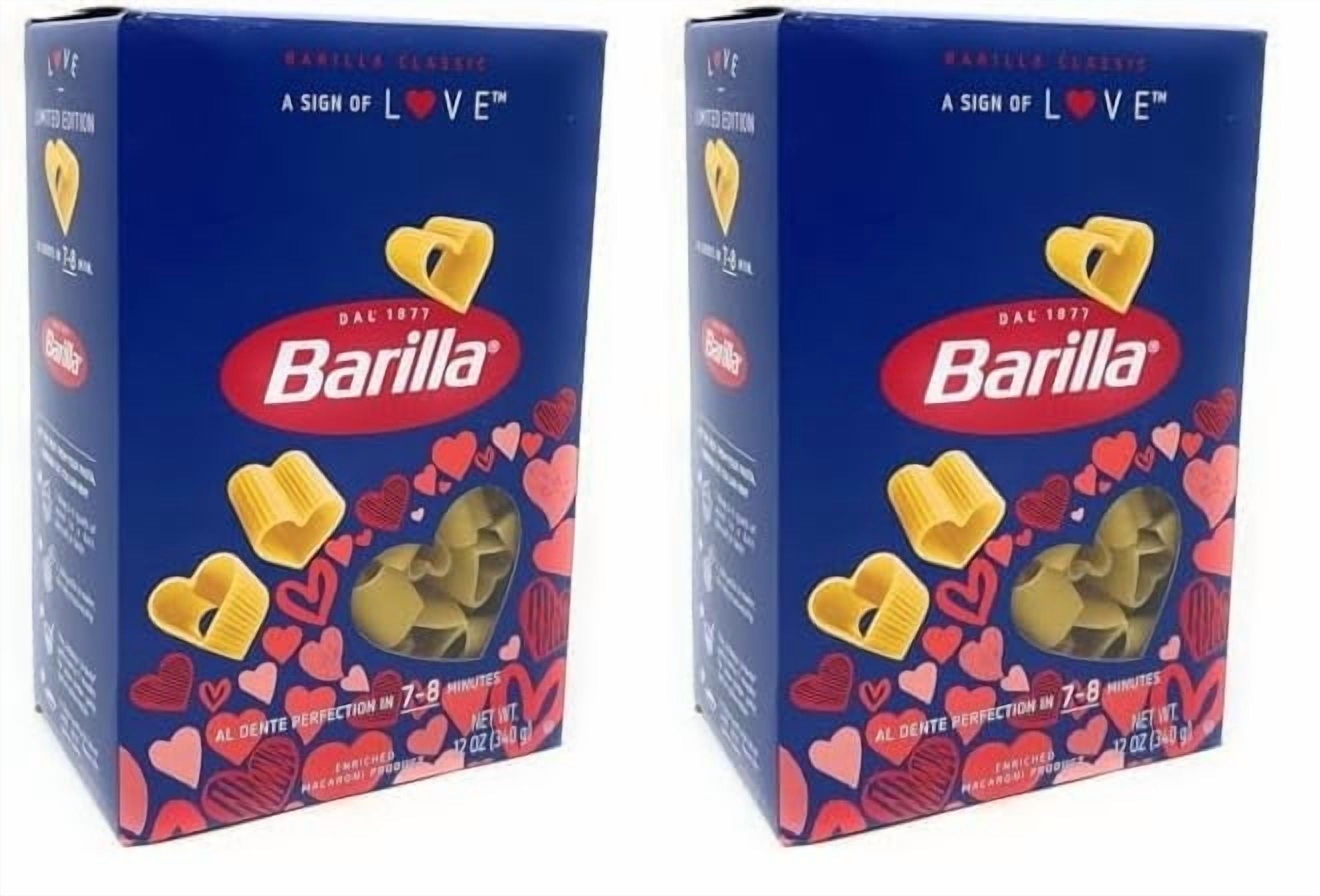 Barilla Limited Edition A Sign of Love Heart Shaped Pasta 12oz - 2