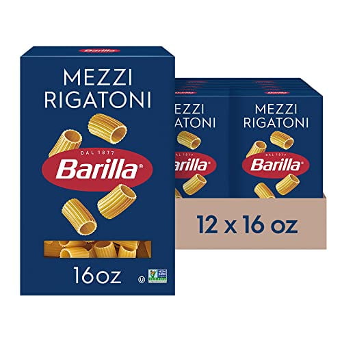 Barilla Mezzi Rigatoni Pasta, 1000010549 (21199904)