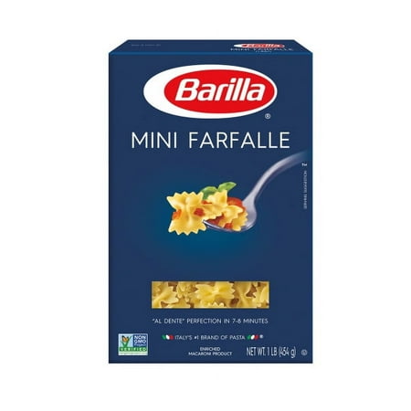 Barilla Mini Farfalle Pasta, 16 oz