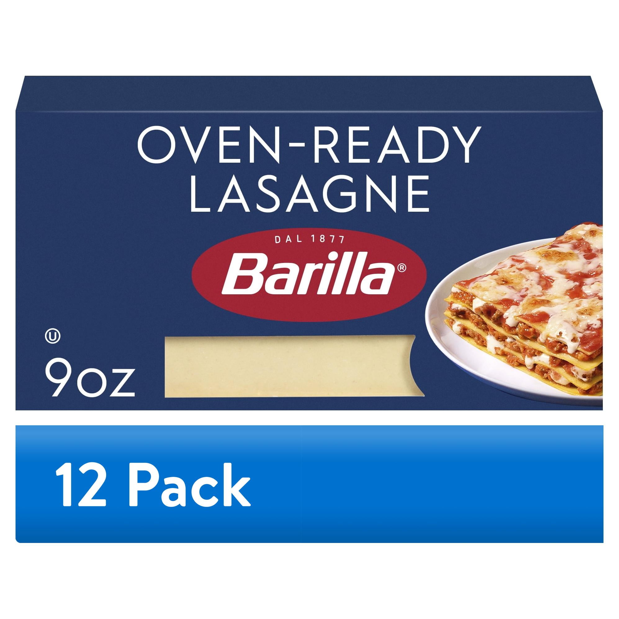 Barilla Oven-Ready Lasagne Pasta oz Kosher Certified No Boil