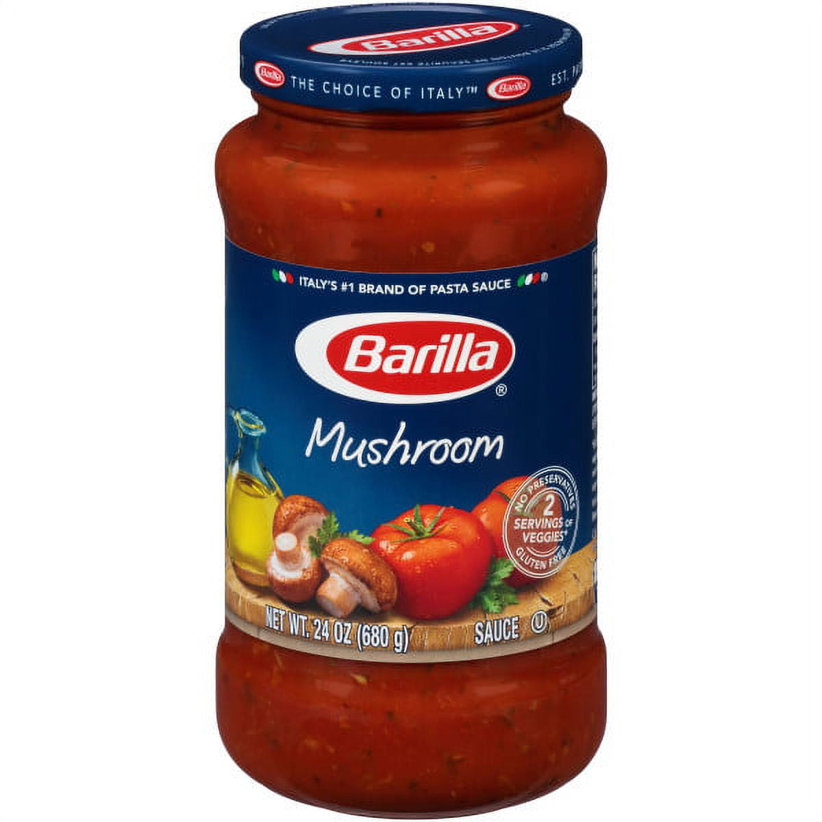 Barilla Pasta Sauce Mushroom, 24 oz
