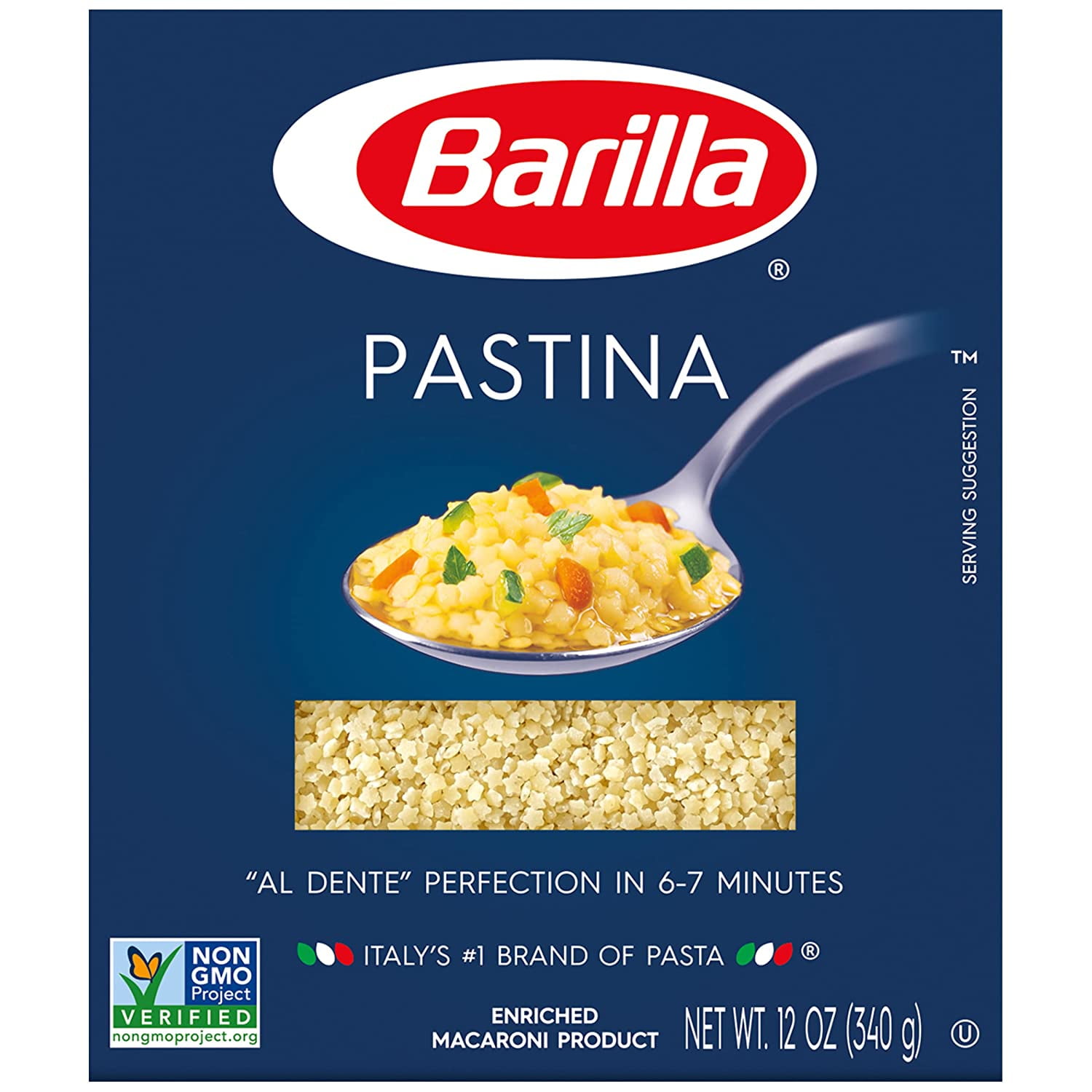 Barilla Pastina Pasta, 12 oz (3 count)