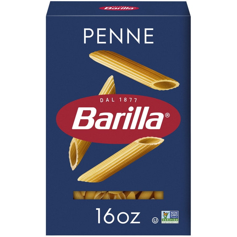 Barilla Penne - Non-GMO Pasta Made with Durum Wheat Semolina & Kosher Certified Pasta