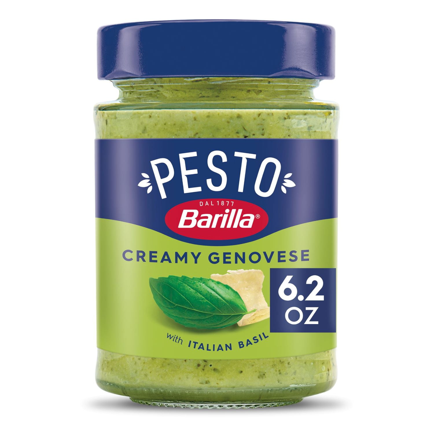 Barilla Pesto Sauce Creamy Genovese Sauce, 6.2 oz