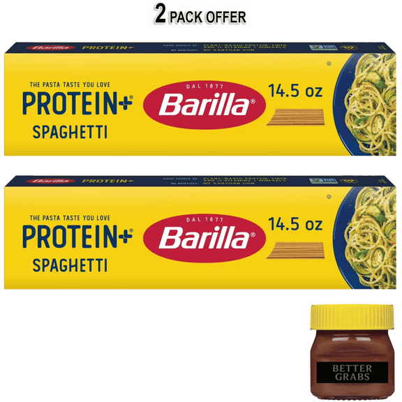 Barilla Protein+ Spaghetti Pasta, Plant Based Pasta, 14.5 Oz