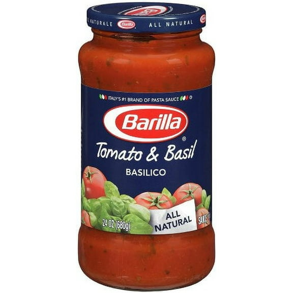 Barilla Tomato & Basil Pasta Sauce 24 oz (Pack of 4)