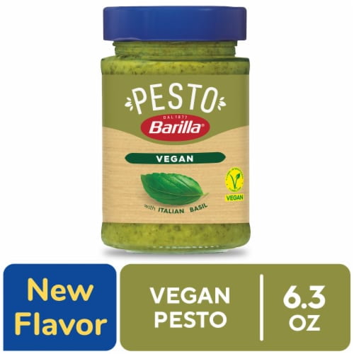 Barilla Vegan Pesto Pasta Sauce and Spread 6.3 oz - Pack of 2