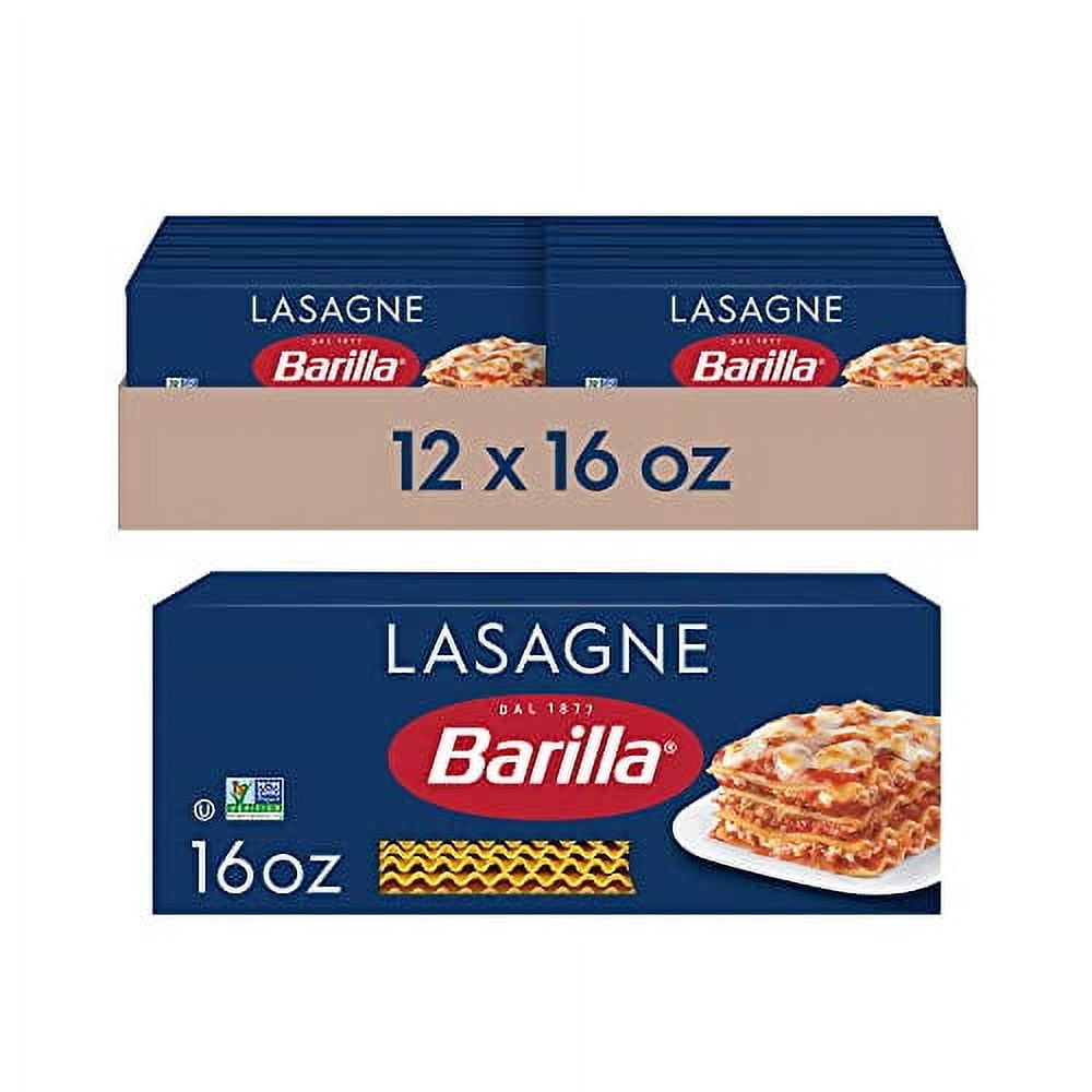 Barilla Wavy Lasagna Pasta, 16 oz - Case of 12