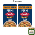 thumbnail image 1 of Barilla Whole Grain Penne Pasta, 100% Whole Wheat, Box, 1 of 1